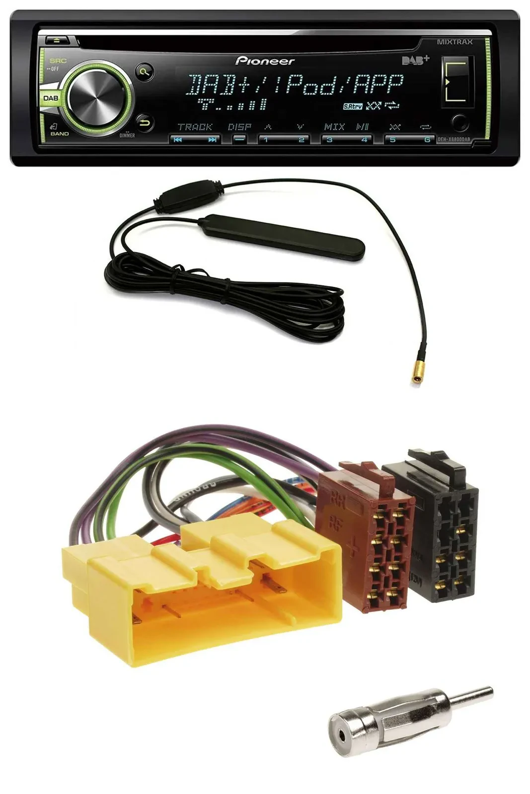 Автомагнитола для Mazda MX-5 (2000–2005) Pioneer MP3, USB, CD, DAB, AUX