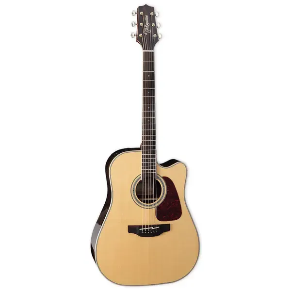 Электроакустическая гитара Takamine GD90CEZC Dreadnought Natural с чехлом