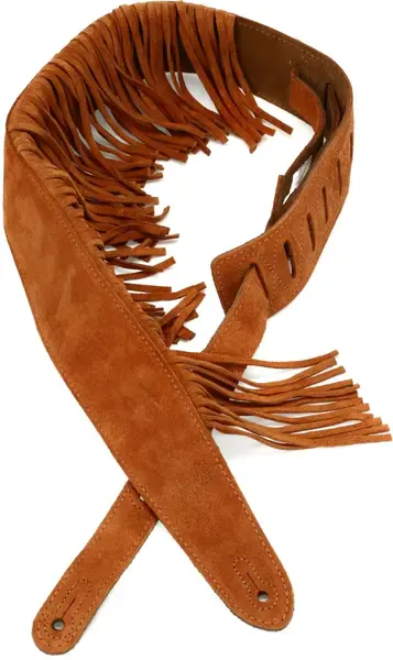 Ремень для гитары Fender Suede Fringe Strap Honey