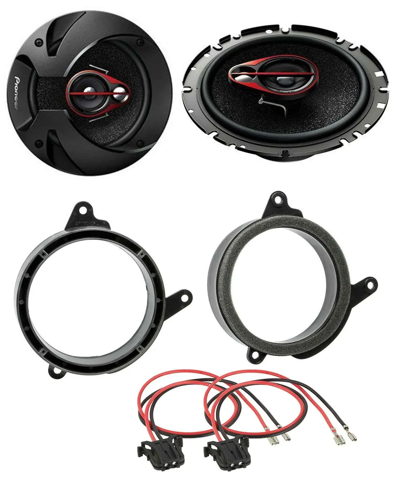 Pioneer 3-Wege 250Watt 16,5cm Lautsprecher für Mercedes E-Klasse Limousine T-Mod