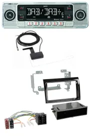 Dietz Bluetooth USB MP3 DAB Autoradio für Fiat Ducato (06-10) - piano