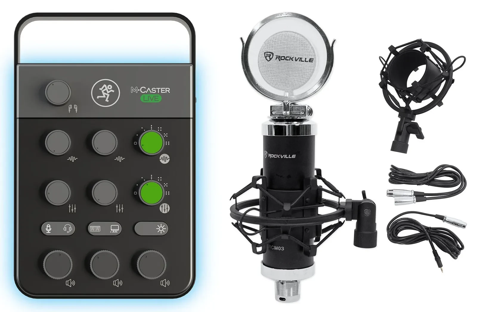 Комплект для подкастов Mackie M Caster Live+RCM03