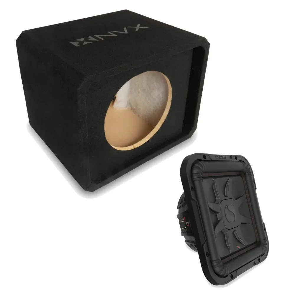 Сабвуфер пассивный NVX NE121P 12", щелевой порт, MDF 3/4", с тонким сабвуфером