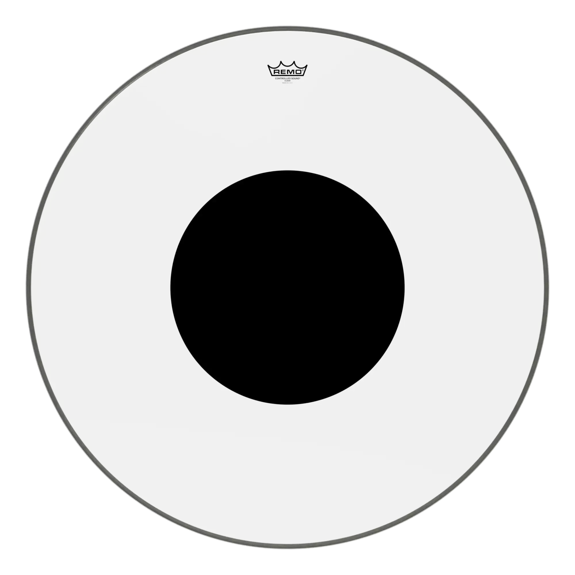 Пластик для барабана Remo 32" Controlled Sound Clear Black Dot