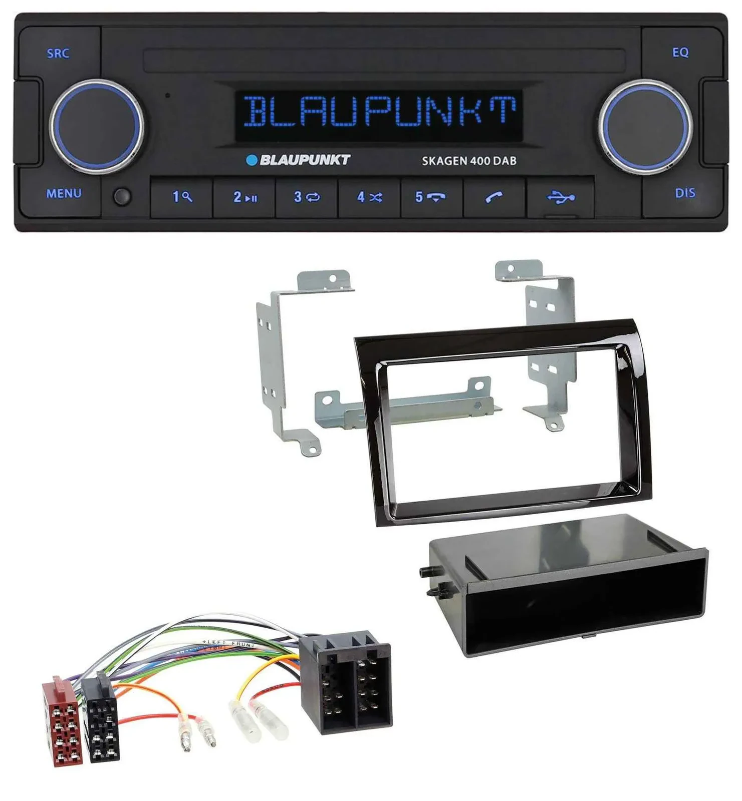 Blaupunkt DAB USB Bluetooth MP3 Autoradio für Fiat Ducato Citroen Jumper 06-11 p