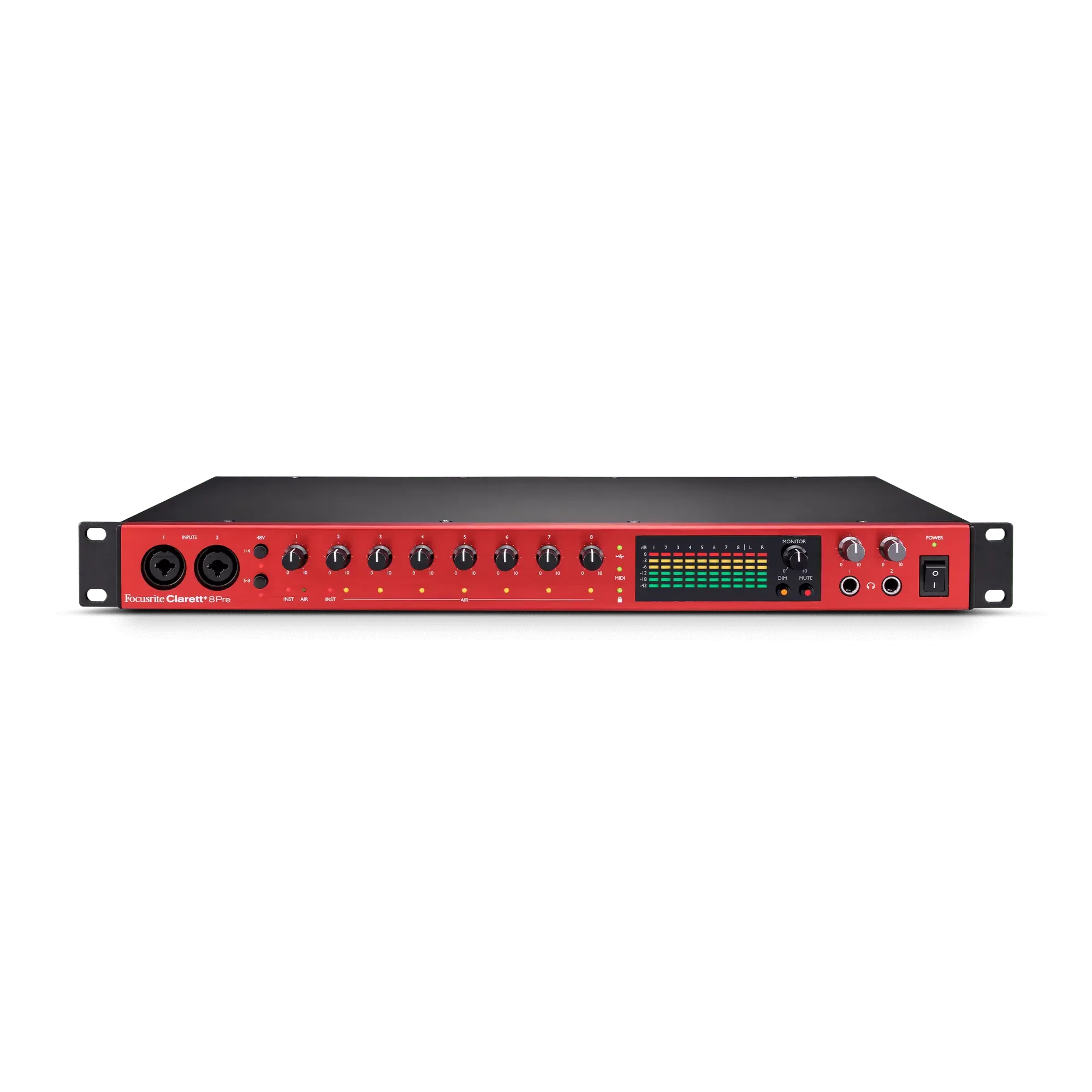 Звуковая карта внешняя Focusrite Clarett+ 8Pre
