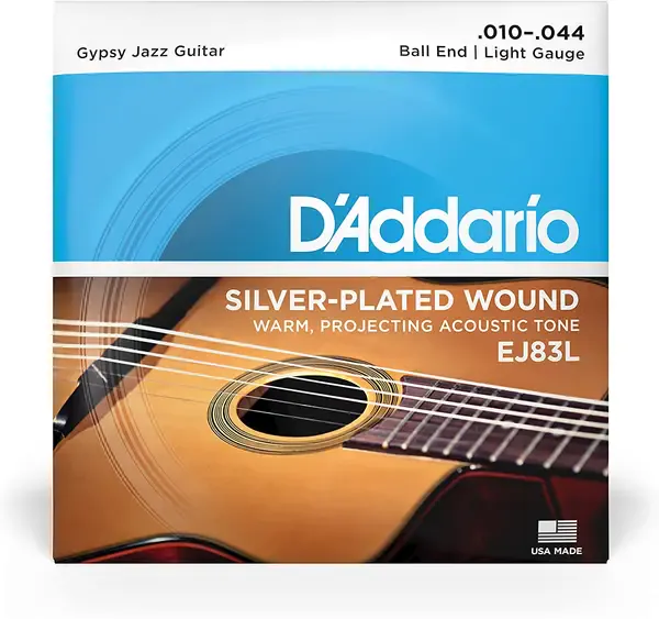 Струны для акустической гитары типа Selmer D'Addario EJ83L 10-44
