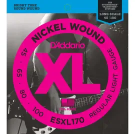 Струны для бас-гитары D'Addario ESXL170 45-100