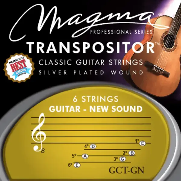 Струны для классической гитары Magma Strings GCT-GN