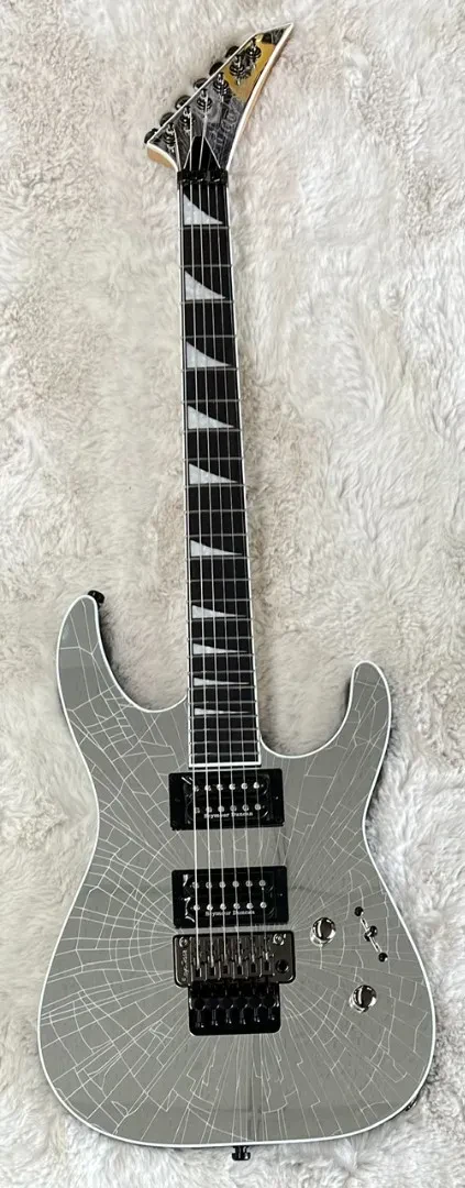 Б/У Электрогитара Jackson Pro Plus Series Soloist SL2 цвет разбитое зеркало с чехлом