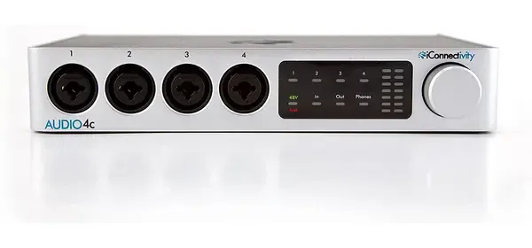 Звуковая карта внешняя iConnectivity Audio4c Dual USB-C Audio/MIDI Interface