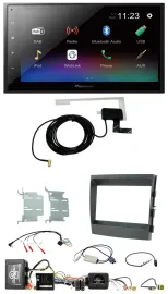 Pioneer DAB Lenkrad Bluetooth 2DIN USB Autoradio für Porsche Panamera MOST-Sound