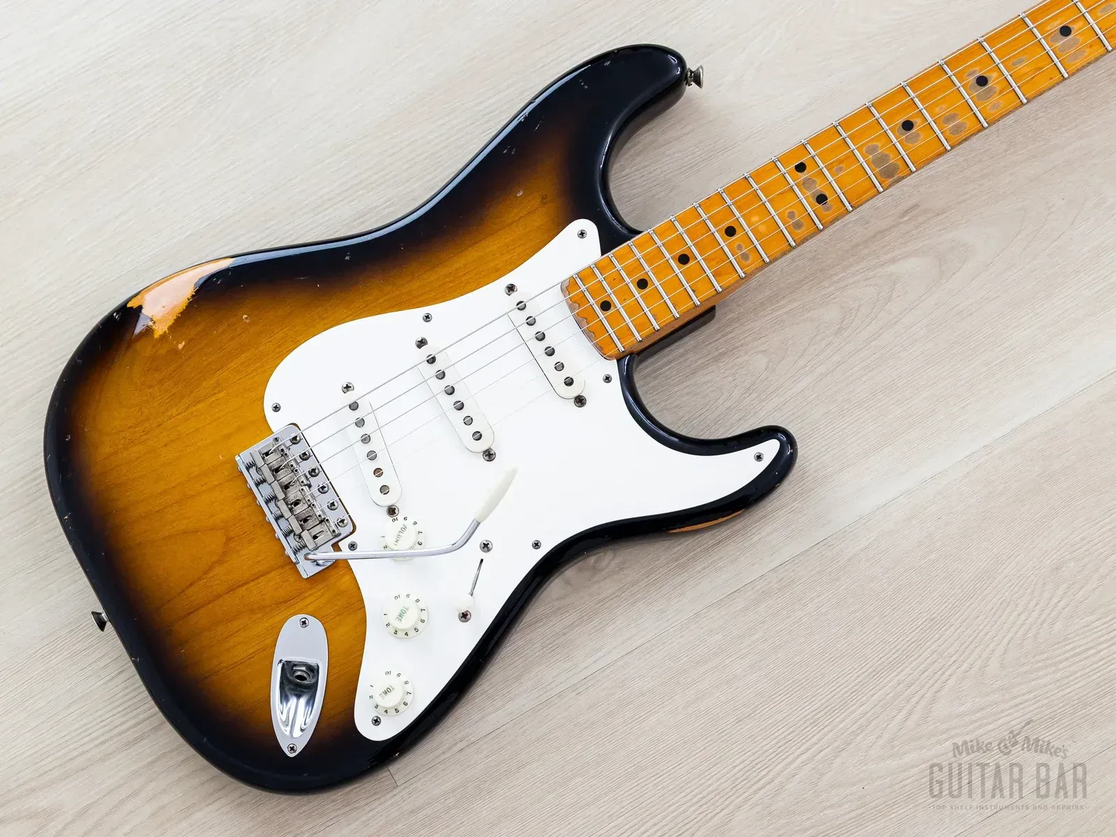 1984 Fender Fullerton American Vintage '57 Stratocaster Sunburst w/ Tweed Case