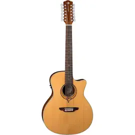 Электроакустчиеская гитара Luna Guitars Heartsong 12 String with USB Acoustic Electric Guitar Natural