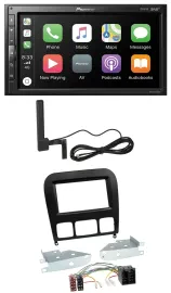 Автомагнитола Pioneer 2-DIN USB Bluetooth DAB MP3 для Mercedes S-Class (1998–2005), черный