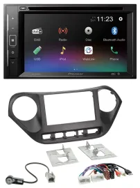 Автомагнитола Pioneer 2-DIN Bluetooth DAB DVD USB AUX для Hyundai i10 (с 2013)