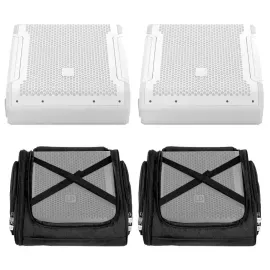 Сценический монитор LD Systems MON 8 A G3 W 8" белый (набор, 2 шт.) с чехлами