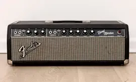 Усилитель для электрогитары Fender Bandmaster Black Panel Vintage Piggyback Tube Amp Head AB763 USA 1967