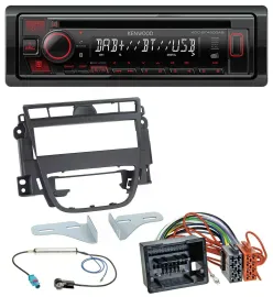 Автомагнитола для Opel Meriva B (с 2010) Kenwood MP3 CD USB Bluetooth DAB