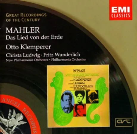 OTTO KLEMPERER - Mahler: Das Lied Von Der Erde (CD)