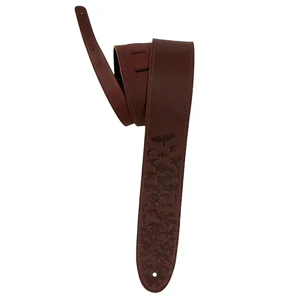 Ремень для гитары PRS Leather Bird Swarm Strap Rust