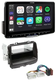 Alpine Bluetooth MP3 USB DAB Autoradio für Kia Carens 4 (RP, ab 2013)