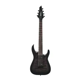 Jackson JS Series Dinky Arch Top 7 String JS22Q7 DKA HT Electric Guitar (Black)