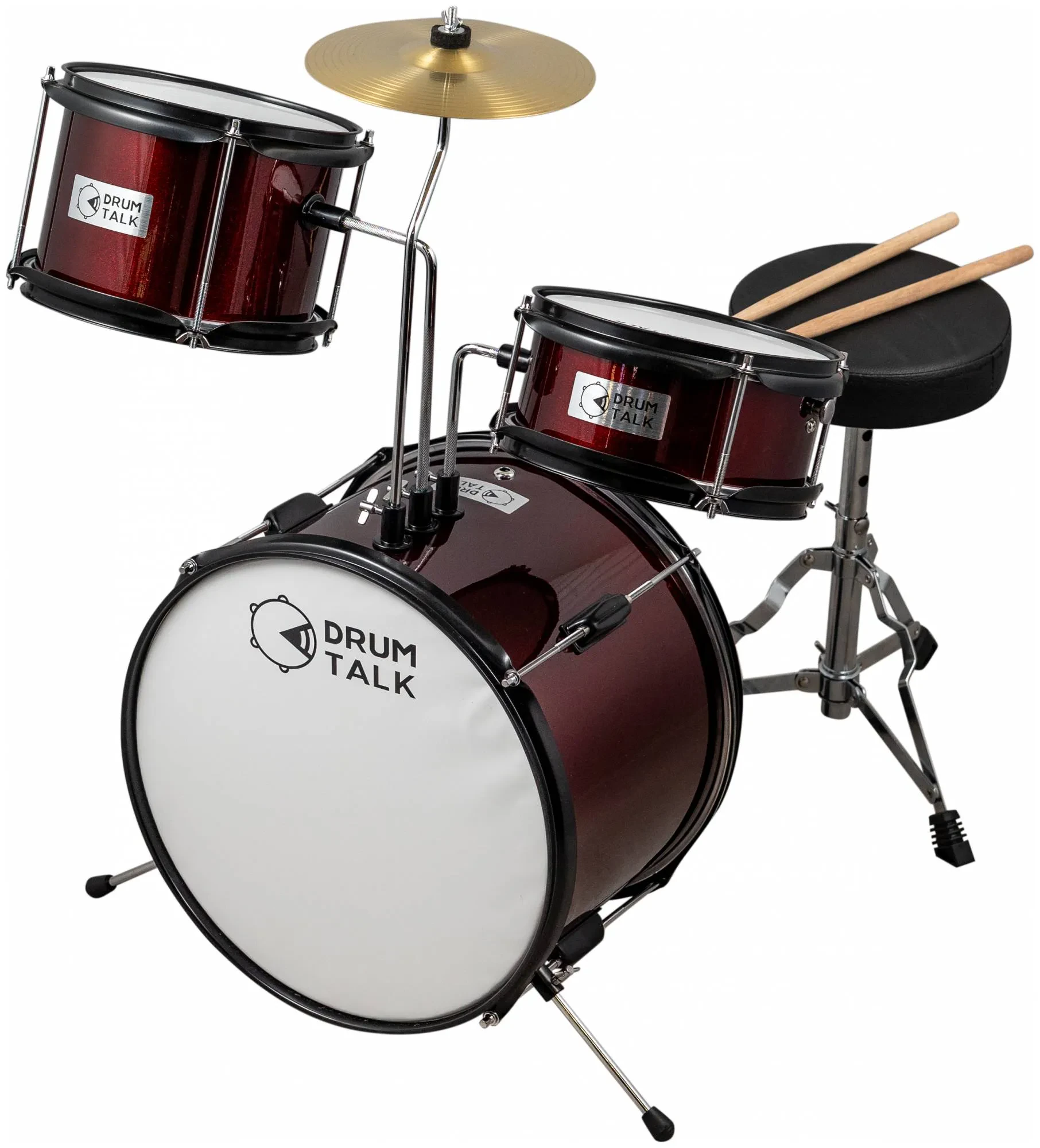 Ударная установка акустическая DRUM TALK DSJ3-34WR уменьшенная