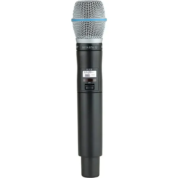 Передатчик для радиосистемы Shure ULXD2/B87A Wireless HH Mic Transmitter w/BETA 87A Mic Cartridge Band G50