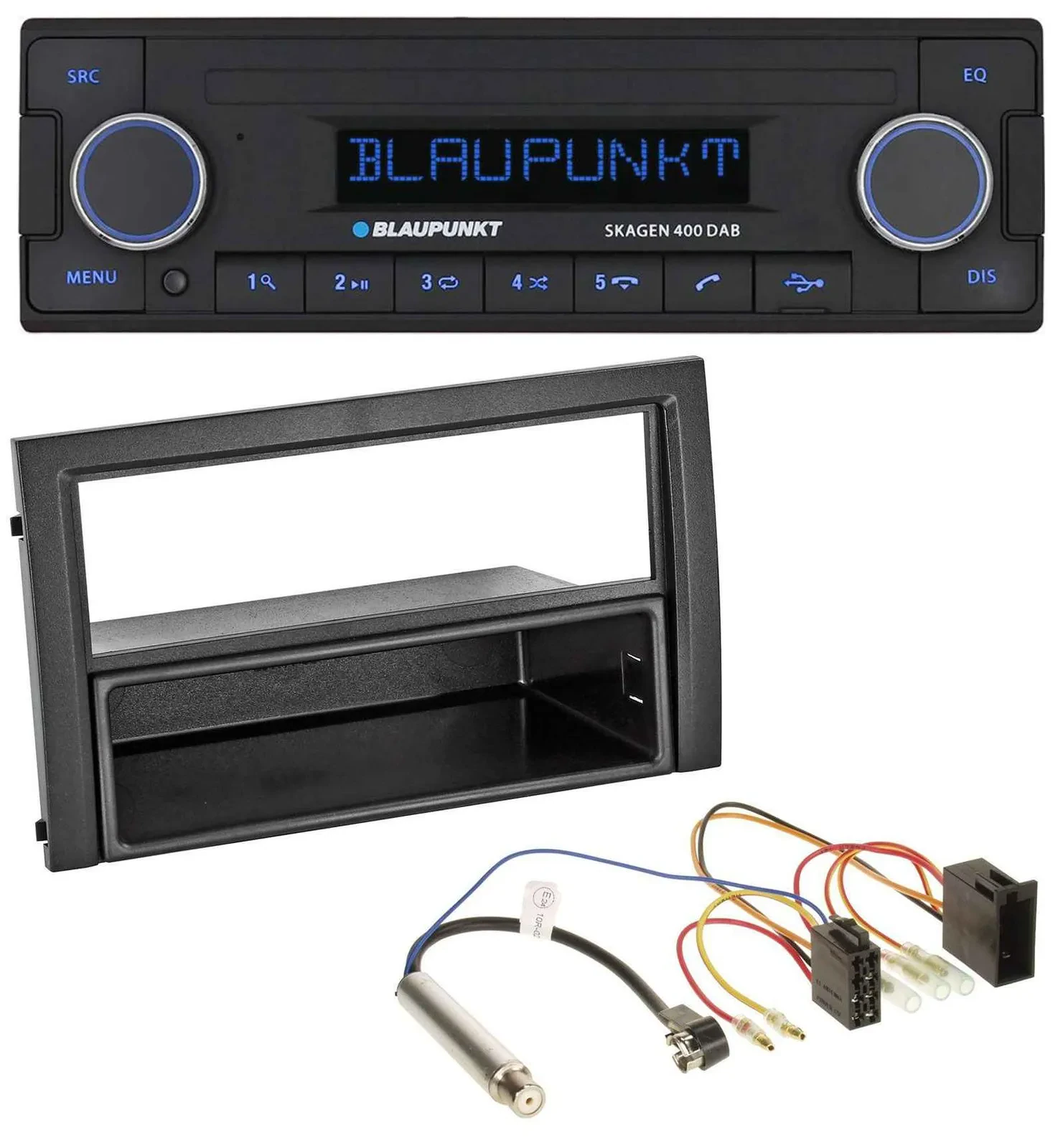 Blaupunkt DAB USB Bluetooth MP3 Autoradio für Skoda Fabia 2004-2007 6Y Facelift