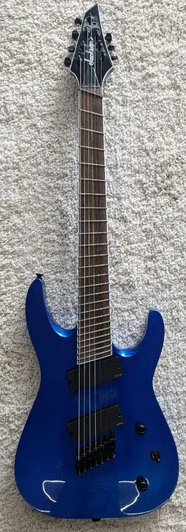 Электрогитара Jackson Soloist Arch Top SLAT7 MS X Series Metallic Blue