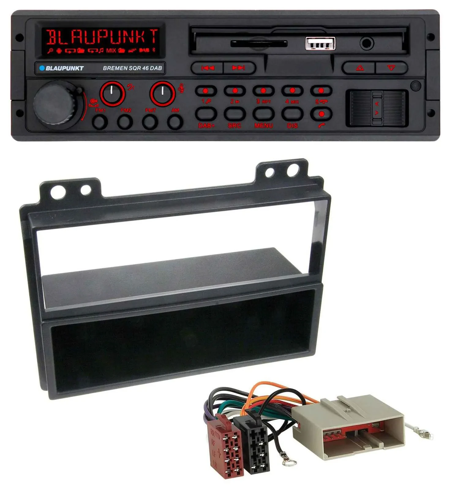 Blaupunkt SD MP3 USB Bluetooth DAB Autoradio für Ford Fiesta 03-05 Fusion 02-05