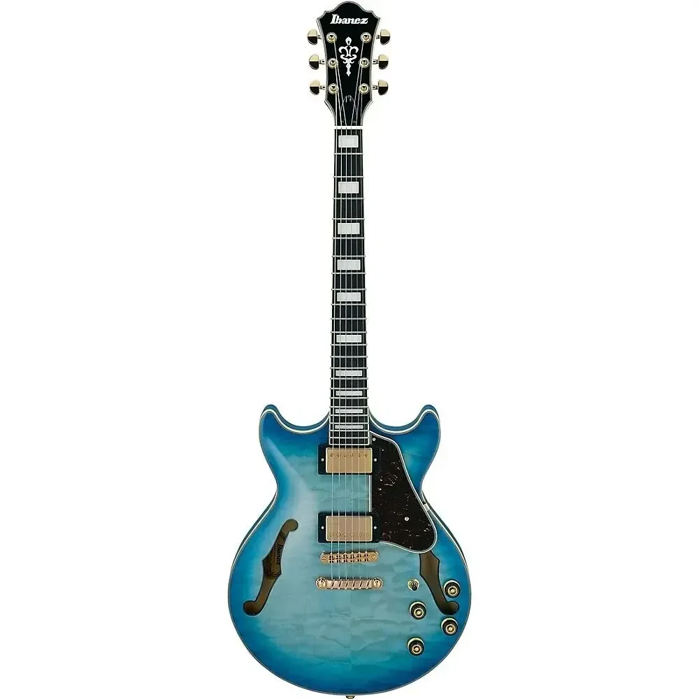 Электрогитара полуакустическая Ibanez AM93QM Artcore Expressionist Jet Blue Burst