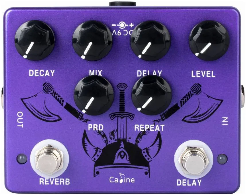 Педаль эффектов для электрогитары CALINE CP-80 Reverb/Delay