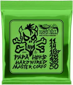 ERNIE BALL 2201 Papa Hets Hardwired Master Cores 11-50 - Струны для электрогитары