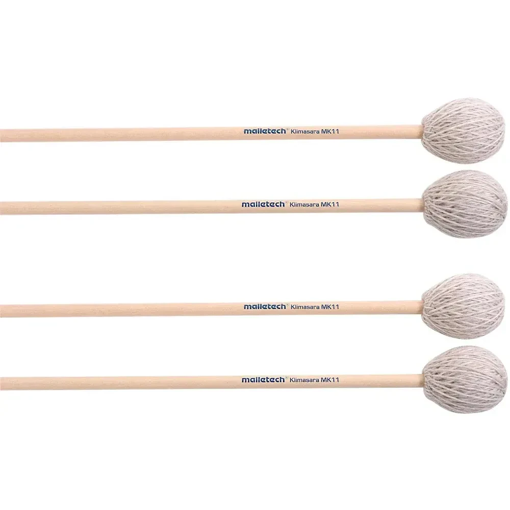 Malletech Klimasara Marimba Mallets Set of 4 (2 Matched Pairs) Medium 11