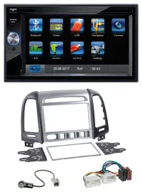 Blaupunkt SD Bluetooth 2DIN MP3 USB AUX Autoradio für Hyundai Santa Fe 4 Schalte
