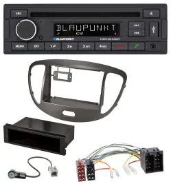Blaupunkt USB MP3 Bluetooth DAB CD Autoradio für Hyundai i10 2008-2013 dunkelsil