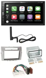 Pioneer USB 2DIN Bluetooth DAB MP3 Autoradio für Toyota Corolla Verso 04-09 silb