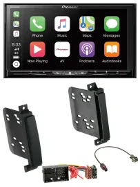 Pioneer 2DIN MP3 USB DAB DVD Bluetooth Autoradio für Jeep Grand Cherokee Dodge D