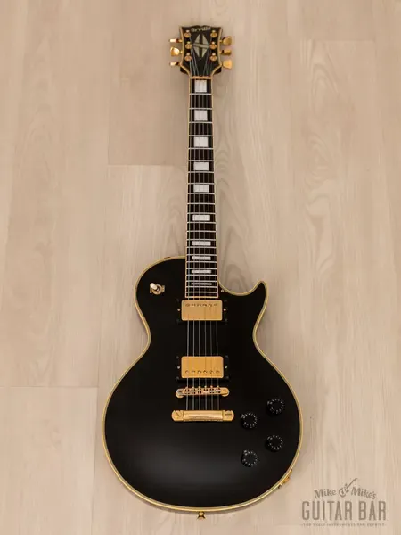 Электрогитара Orville Les Paul Custom LPC-75 Black Beauty Japan 1990