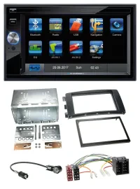 Blaupunkt SD Bluetooth 2DIN MP3 USB AUX Autoradio für Smart ForFour 04-06 ForTwo