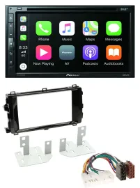 Pioneer DVD 2DIN MP3 DAB Bluetooth USB Autoradio für Toyota Auris (ab 2013)