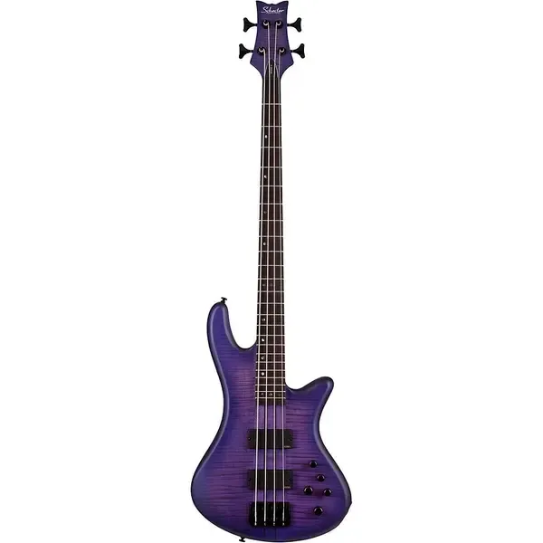 Бас-гитара Schecter Stiletto Studio-4 Limited Edition Transparent Purple Burst