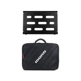 Педалборд Mono Pedalboard Small Black + Club 2.0 Accessory Case, Black