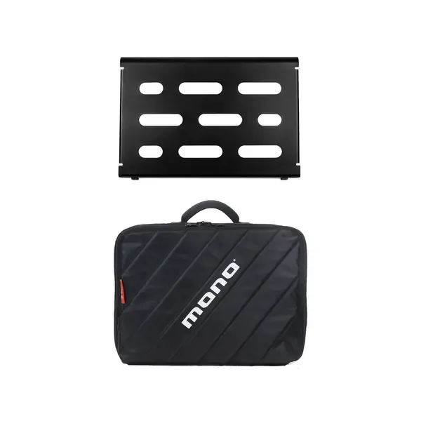 Педалборд Mono Pedalboard Small Black + Club 2.0 Accessory Case, Black