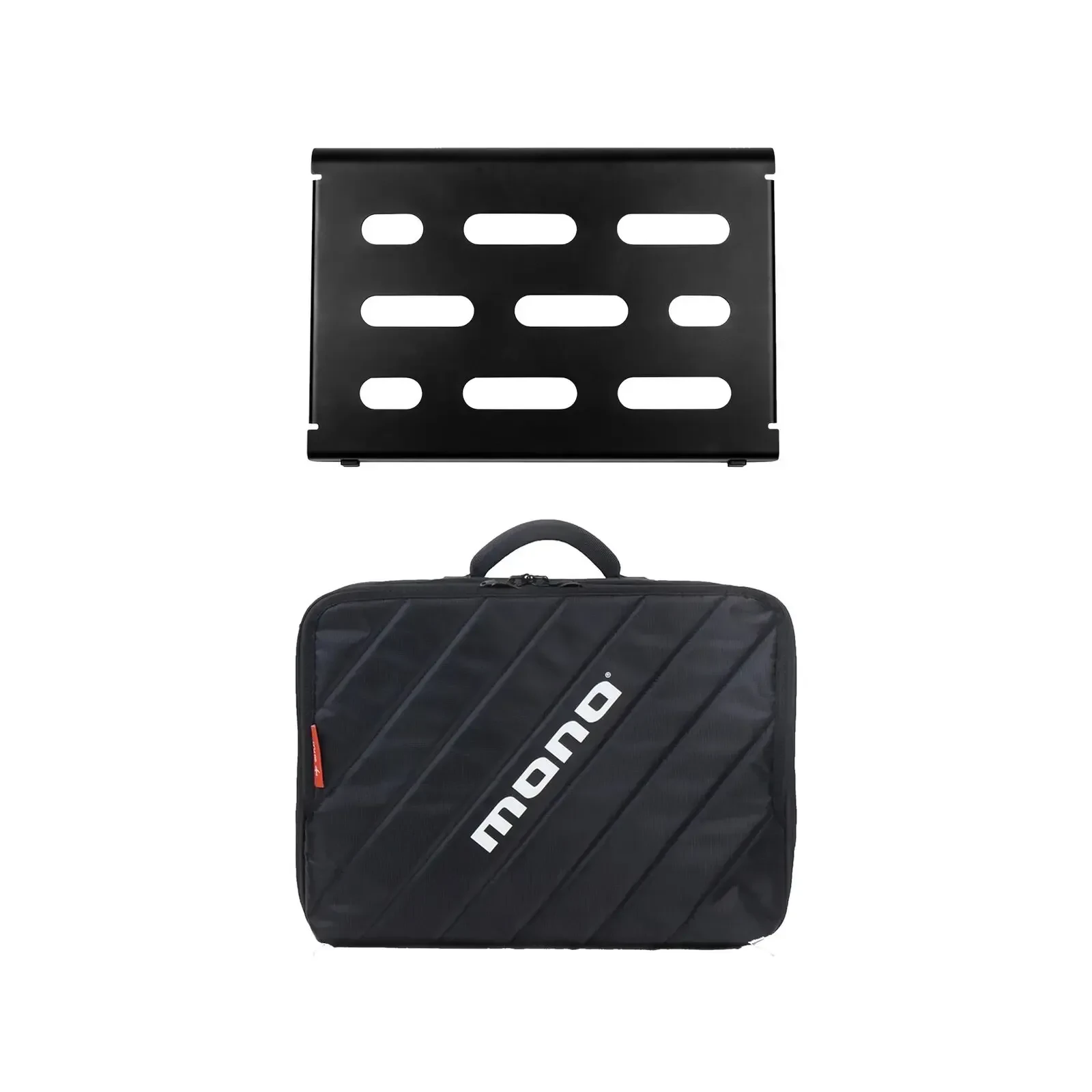 Педалборд Mono Pedalboard Small Black + Club 2.0 Accessory Case, Black