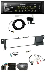 Pioneer Bluetooth DAB USB Lenkrad Autoradio für BMW 3er E46 2001-2007 Quadlock