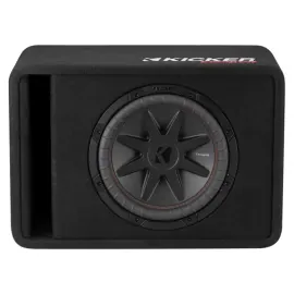 Автомобильный сабвуфер Kicker 52VCVR122 12", фазоинверторный, одиночный, в корпусе