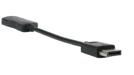 DigitaLinx AR-DPM-HDF DisplayPort Male to HDMI Female Adapter Cable, 5 Inches